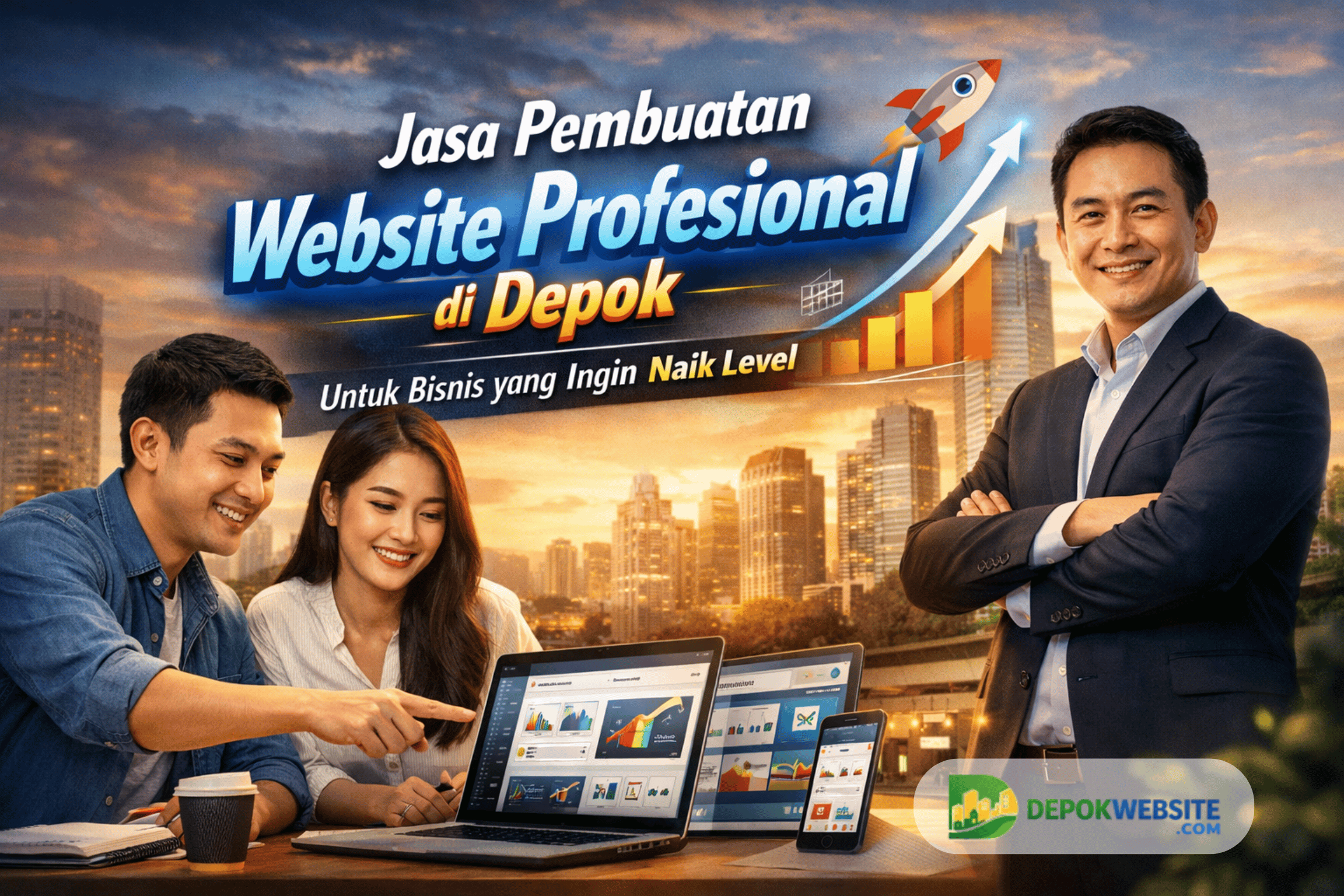 Jasa Pembuatan Website Depok Bisnis Naik Level